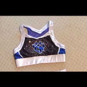 Cheer Athletics triple threat practice wear top AM